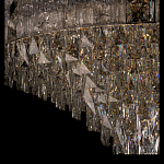 Люстра с каскадом из прозрачного хрусталя Constant Sparks варинант исполнения - 12 | Loft Concept в Тюмени