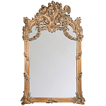 Зеркало настенное в ажурной раме с эффектом старины Classic Ornament Mirror варинант исполнения - 1 | Loft Concept в Тюмени