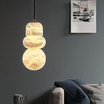 Подвесной светильник с фигурными плафонами Stone Triad варинант исполнения - 3 | Loft Concept в Тюмени