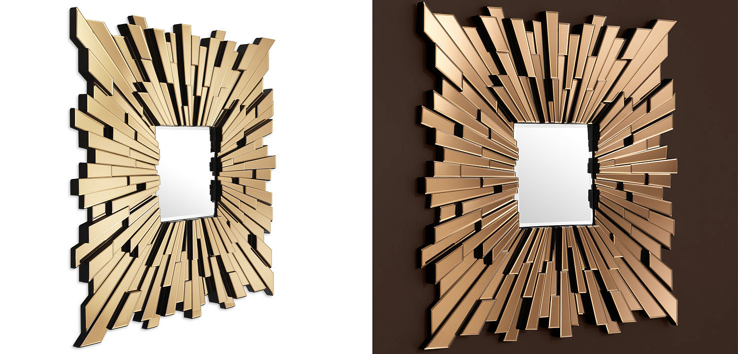 Зеркало Eichholtz MIRROR MOONRIVER Зеркало Eichholtz MIRROR MOONRIVER - Loft-Concept в Тюмени
