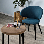 Стол журнальный круглый в стиле лофт Urban Style Space 2 варинант исполнения - 3 | Loft Concept в Тюмени