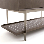 Платяной шкаф из серого дуба Sawada Gray Oak Wardrobe варинант исполнения - 5 | Loft Concept в Тюмени