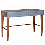 Стол письменный из массива бука с 2-мя ящиками серый Wenge Light варинант исполнения - 1 | Loft Concept в Тюмени