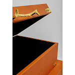 Комплект оранжевых чемоданов Golden Twigs варинант исполнения - 3 | Loft Concept в Тюмени