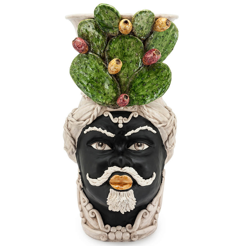 Большая Напольная ваза Abhika VASE MORO MAN FICO Зеленый Коричневый Большая Напольная ваза Abhika VASE MORO MAN FICO Зеленый Коричневый в Тюмени | Loft Concept