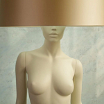 Лампа MANNEQUIN LAMP с абажуром изгибы тела варинант исполнения - 8 | Loft Concept в Тюмени