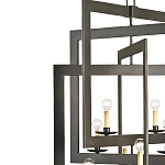 Люстра из пересекающихся квадратных элементов Intersecting Squares варинант исполнения - 1 | Loft Concept в Тюмени