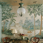 Обои ручная роспись River Scenes of Bengal Kolkata варинант исполнения - 1 | Loft Concept в Тюмени