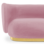 Диван с обивкой из искусственного меха Ambrose Soft Sofa варинант исполнения - 4 | Loft Concept в Тюмени