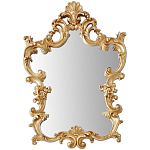 Настенное зеркало Callero Golden Mirror варинант исполнения - 1 | Loft Concept в Тюмени