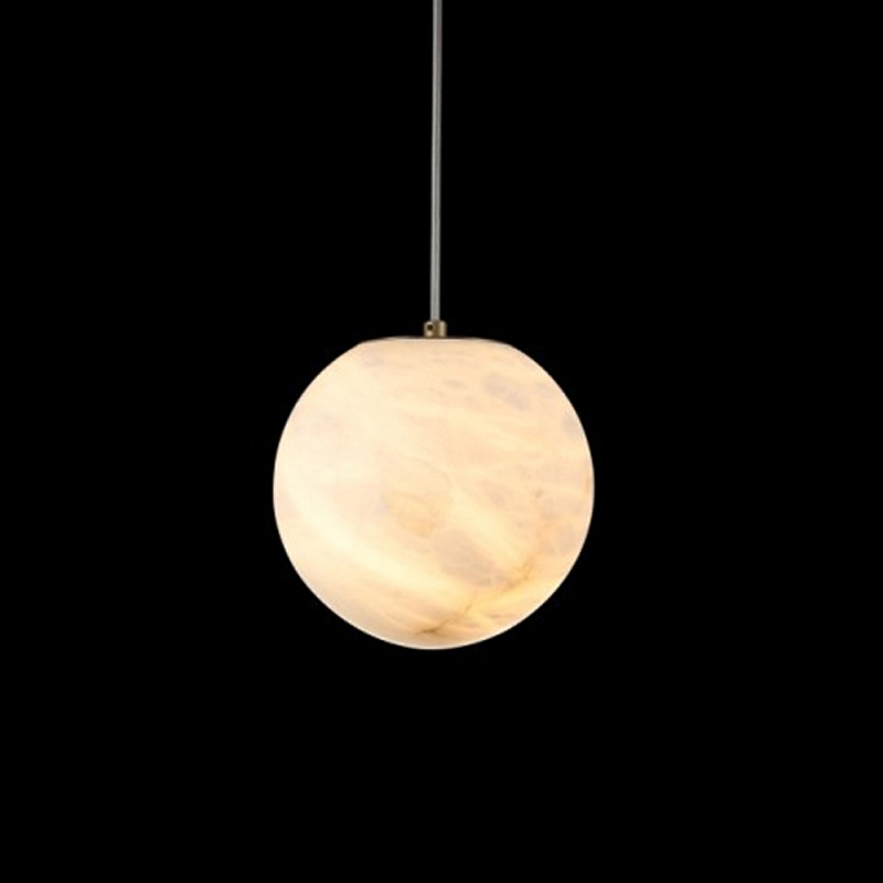 Люстра подвесная с сферическими плафономи из натурального камня Glowing Spheres Латунь Белый Люстра подвесная с сферическими плафономи из натурального камня Glowing Spheres Латунь Белый в Тюмени | Loft Concept