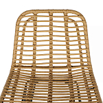 Стул барный с ротанговым плетением Half Bar Chair with Wicker без подлокотников варинант исполнения - 5 | Loft Concept в Тюмени