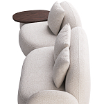 Модульный Диван Orus с овальным столиком  варинант исполнения - 5 | Loft Concept в Тюмени