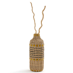 Ваза декоративная из натурального плетеного бамбука Bamboo Decor 42 варинант исполнения - 1 | Loft Concept в Тюмени