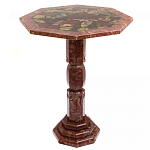 Кофейный стол из натуральных камней Лемезит и Яшма Natural Stone Tables варинант исполнения - 7 | Loft Concept в Тюмени