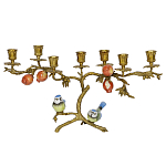 Бронзовый подсвечник на 7 свечей Eden Garden варинант исполнения - 1 | Loft Concept в Тюмени