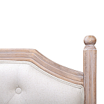 Изголовье кровати бежевое с мягкой обивкой из льна Emma Headboard варинант исполнения - 2 | Loft Concept в Тюмени