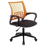 Офисное кресло с основанием из черного пластика Desk chairs Orange варинант исполнения - 1 | Loft Concept в Тюмени