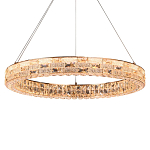 Люстра кольцевая с текстурной огранкой Reflection of Reality варинант исполнения - 2 | Loft Concept в Тюмени