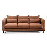 Диван в гостиную Portree Sofa Терракотовый букле варинант исполнения - 1 | Loft Concept в Тюмени