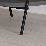 Стол приставной с 2-мя круглыми столешницами цвета антрацит ESSEL SIDE TABLE ANTHRACITE варинант исполнения - 2 | Loft Concept в Тюмени