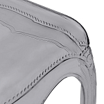 Прозрачный стул серый LOUIS GHOST CHAIR Grey варинант исполнения - 5 | Loft Concept в Тюмени