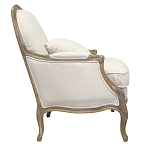 Кресло Ava Classical Armchair beige flax варинант исполнения - 1 | Loft Concept в Тюмени
