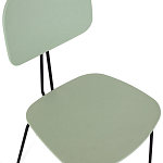 Стул на металлических ножках Travis Chair Green варинант исполнения - 4 | Loft Concept в Тюмени