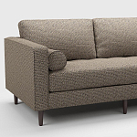 Мебельная ткань Шенилл коричневый цвет 142 см T4-54 варинант исполнения - 5 | Loft Concept в Тюмени