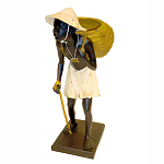 Фигурка африканского рабочего Plantation варинант исполнения - 1 | Loft Concept в Тюмени