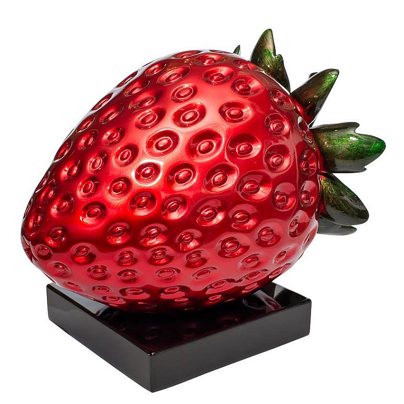 Статуэтка Strawberry Красный Черный Статуэтка Strawberry Красный Черный в Тюмени | Loft Concept