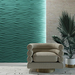 Гипсовая 3D Панель M-33 варинант исполнения - 1 | Loft Concept в Тюмени