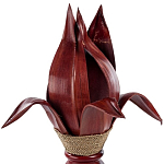 Настольная лампа красная INDONESIAN LAMPS варинант исполнения - 2 | Loft Concept в Тюмени