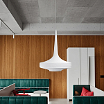 Подвесной вязаный белый светильник «Лампа Марракеша» варинант исполнения - 4 | Loft Concept в Тюмени