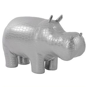 Пуф Бегемот Poof Hippo silver