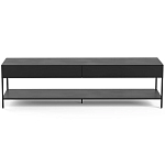 ТВ-тумба из металла с 2-мя ящиками Kelsey Metal TV Stand варинант исполнения - 1 | Loft Concept в Тюмени