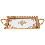 Поднос декоративный бронзовый Mirror Surface Bronze варинант исполнения - 1 | Loft Concept в Тюмени