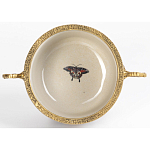 Фарфоровая чаша с бронзовыми элементами Eden Garden варинант исполнения - 4 | Loft Concept в Тюмени