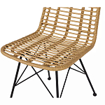 Стул с ротанговым плетением Wicker Stool без подлокотников варинант исполнения - 7 | Loft Concept в Тюмени