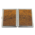 Портсигар с газовой зажигалкой из натурального камня Яшма Змеиная Stone Cigarettes Cases варинант исполнения - 4 | Loft Concept в Тюмени