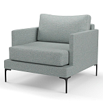 Мебельная ткань Шенилл голубой цвет 138 см T4-20 варинант исполнения - 8 | Loft Concept в Тюмени