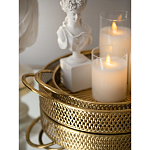 Поднос железный Gold Mesh варинант исполнения - 6 | Loft Concept в Тюмени