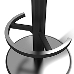 Барный стул вращающийся со спинкой Бежевый Велюр Vendramin Chair варинант исполнения - 5 | Loft Concept в Тюмени