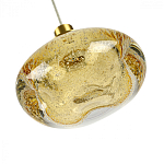 Подвесной светильник с прозрачным стеклянным плафоном округлой формы Effervia  варинант исполнения - 12 | Loft Concept в Тюмени