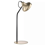 Настольная лампа с плафоном в форме купола в сочетании черного и золотистого цвета Minimalist Execution варинант исполнения - 3 | Loft Concept в Тюмени