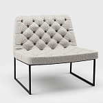 Мебельная ткань Sorbettol Шенилл Сееро-бежевый N 1120 варинант исполнения - 7 | Loft Concept в Тюмени