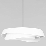 Подвесной светильник круглый белого цвета из металла Vita Cuna варинант исполнения - 1 | Loft Concept в Тюмени