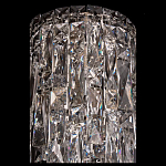 Бра с каскадом из прозрачного хрусталя и корпусом из металла цвета хром Constant Sparks варинант исполнения - 1 | Loft Concept в Тюмени