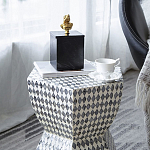 Мраморная шкатулка с бюстом из металла KELLY WEARSTLER варинант исполнения - 11 | Loft Concept в Тюмени