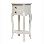 Белая тумба на фигурных ножках Shelby варинант исполнения - 2 | Loft Concept в Тюмени